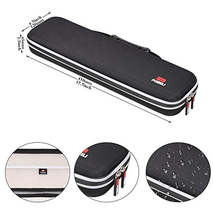 FBLFOBELI EVA Hard Storage Carrying Case for M-Audio/Donner N-32/KEYSTATION MK3 MINI 32-Key USB MIDI Keyboard Controller (Case Only)