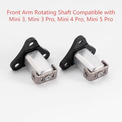 2Pcs Front Arm Shaft Hinge Replacement for DJI Mini 3/Mini3 Pro/Mini 4 Pro/Mini 5 Pro, Drone Repair Parts with Tool Kit
