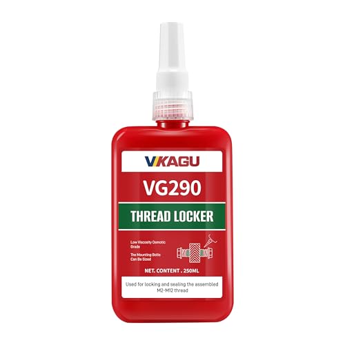VG290 Green Penetrating Thread Locker and Fixative- 8.45Oz/250 Ml-Seals and Locks Pre-Assembled Fasteners, Bearings - Prevents Loosening and Resists Corrosion -Penetrates Gaps as Small as 0.05 mm - style: $39.99/250ML