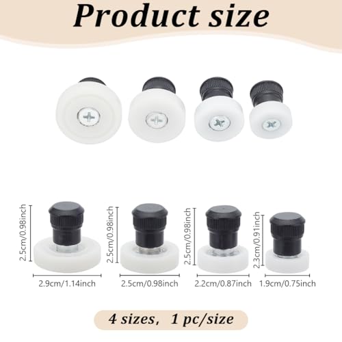 INFUNLY 4pcs Different Sizes Clay Finishing Tools Professional Ceramic Clay Pottery Finishing Tool Set for Pottery Enthusiasts Clay Throwing Trimming Spinner Tool Practical Pottery Wheel Trimmer Tool