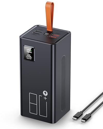 80000mAh Fast Charging Portable Charger Power Bank for iPhone - size: 80000mAh