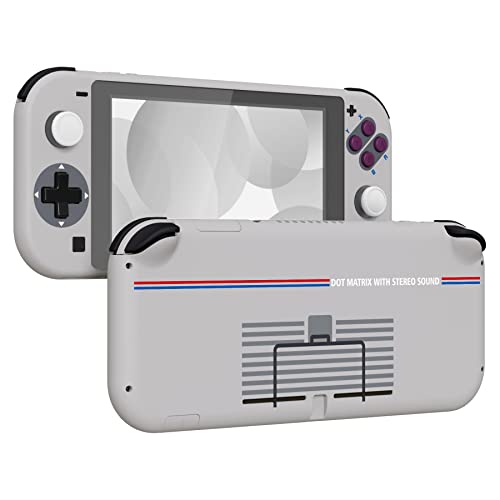 eXtremeRate Classic 1989 GB DMG-01 Style DIY Replacement Shell for Nintendo Switch Lite, NSL Handheld Controller Housing with Screen Protector, Custom Case Cover for Nintendo Switch Lite - color: Classic 1989 GB DMG 01