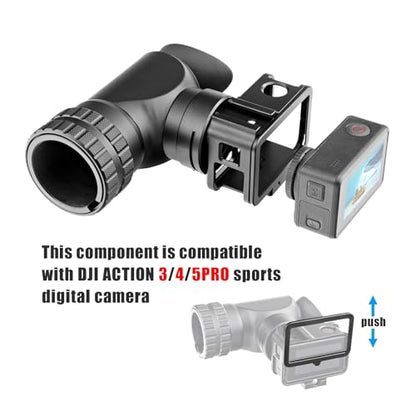 Forevercam Rifle Scope Camera Mount Adapter for DJI Osmo Action 3 4 5 Pro