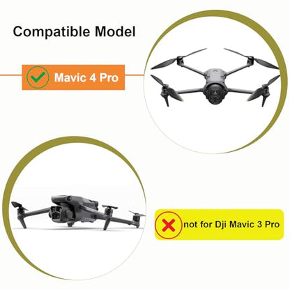 Replacement For Dji Mavic 4 Pro Gimbal Shock Damper Rubber Gimbal Camera Shock Absorber Mount Drone Body Accessories(5 Pcs)