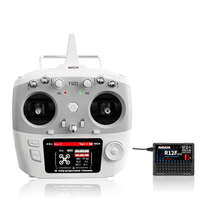 Radiolink T12D 12CH Transmitter R12F Receiver, 4km for Drone/Airplane/Car