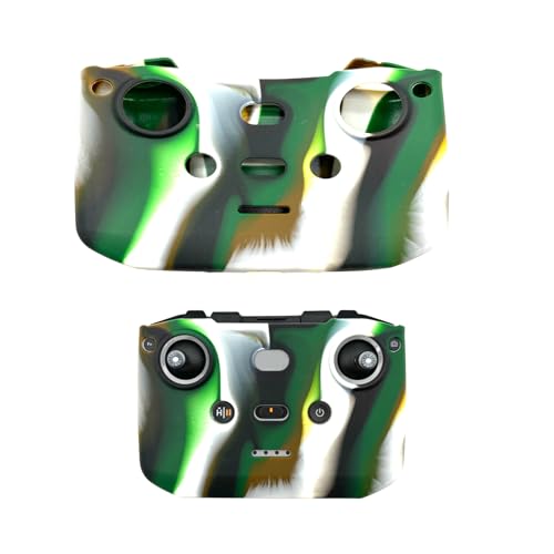 Scratch-Proof Silicone Cover for DJI RC-N3/N2/N1 Collision Protector Sleeve Case for DJI Mini 5 Pro Flip NEO Air 3 3S Mavic 3 Mini 4 3 Pro 4K Mini2SE No Diplay Remote Controller (Camouflage) - color: Camouflage