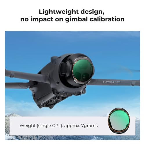 K&F CONCEPT ND & CPL Filter Set Compatible with DJI Mavic 4 Pro