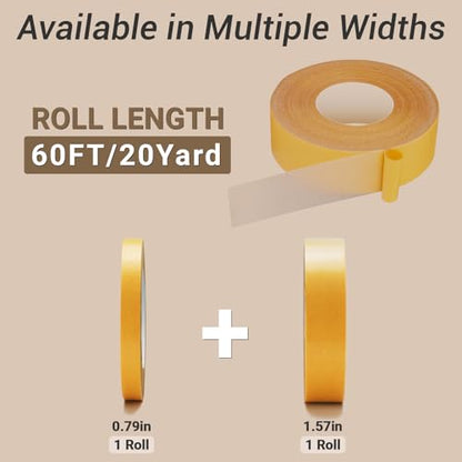 iCAGY Double Sided Tape for Home and Fashion for Clothes, Decor - size: 20mm x 40mm