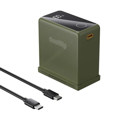 SMALLRIG NP-F970 USB-C Battery, 10500mAh 3.5H Fast Charged NPF Battery - color: Green