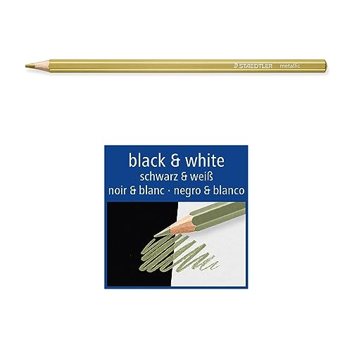 Staedtler, Metallic Colored Pencils, 12Colors, 146M C12