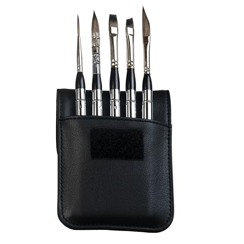 GTS-05 Travel Watercolor Brushes Set, 5PCS