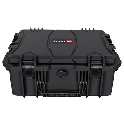 Eylar 18" Intact Series Hard Camera Case, Lightweight and Durable Stacker Design with Foam (Black) - color: Black
