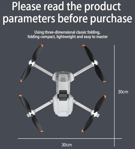 AE3 ProMax 4K Camera Drone for Adults,3 Batteries,Gray