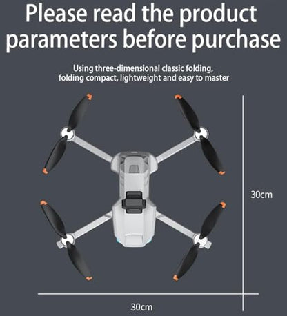 AE3 ProMax 4K Camera Drone for Adults,3 Batteries,Gray