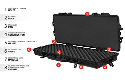 Boyt H-Series Hard-Sided Travel Cases - style: H36sg Carbine Case