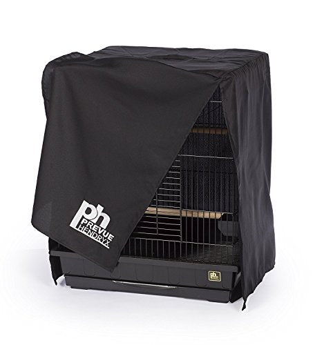 Prevue Pet Products Medium Bird Cage Cover - Black, Size Medium - size: 29.0"L x 20.0"W x 20.0"H
