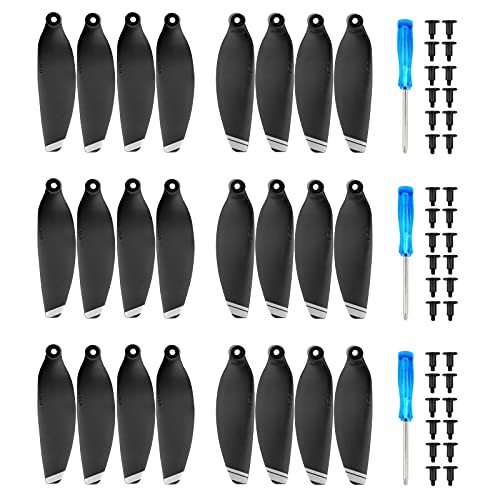 24Pcs Mavic Mini Propellers Accessories Compatible with DJI Mavic Mini Drone Replacement Low-Noise and Quick-Release Blades Props - color: mini - 24pcs