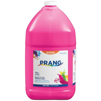 Prang Ready-to-Use Tempera Paint, Magenta, 1 Gal., 1 Count - color: Magenta, size: 1 Count (Pack of 1)