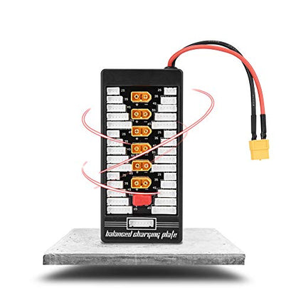 60 Parallel Battery Charging Board,2S-6S Lipo Balae Charging Plate for RC Battery Charging
