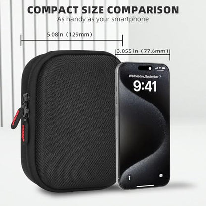 BRDRC Carrying Case for DJI Nano/Xtra Atto Accessories, Storage Bag Protective Case Hard Shell Cover for DJI Osmo Nano Standard Combo/Xtra Atto Accessory