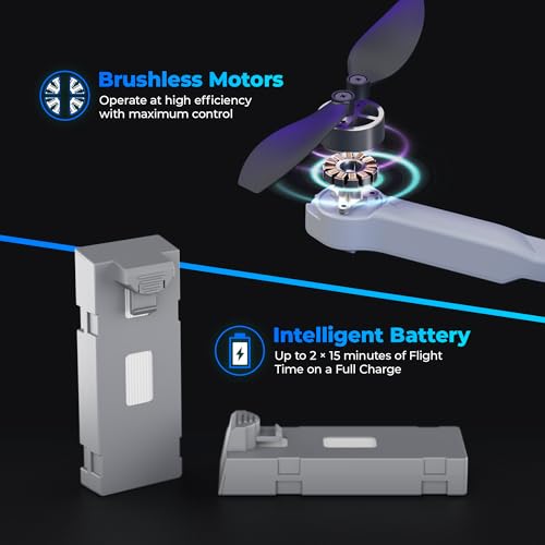 Contixo F21 Pro Drone with Dual Camera, 30 Min Flight Time With 2 Batteries, 4.3" Screen Remote, Obstacle Avoidance, Optical Flow Hover, 2.4GHz FPV, Altitude Hold, 3D Flip Drones For Adult Teenager - style: F21 Pro