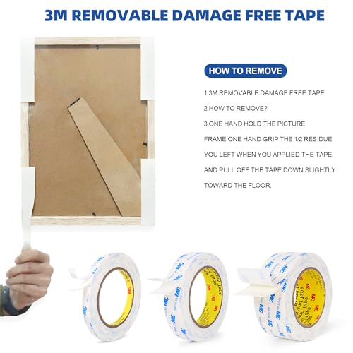 3M Double Sided Tape Heavy Duty 1.18" ×16.5ft mounting Tape Adhesive Strips - size: 1.18in*16.5ft