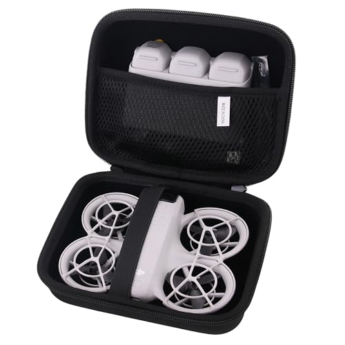 Hard EVA Carrying Case Compatible with DJI Neo Three-Battery Combo RC Drone storage box (Drone case) - size: Drone case