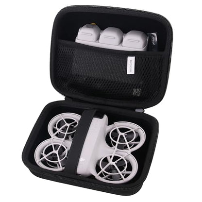 Hard EVA Carrying Case Compatible with DJI Neo Three-Battery Combo RC Drone storage box (Drone case) - size: Drone case