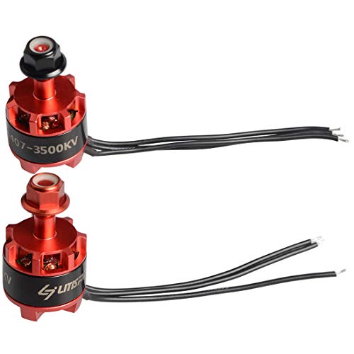 AKK 1407 3500KV Brushless Motor CW CCW 3-4S lipo for FPV Racing Quadcopter Drone