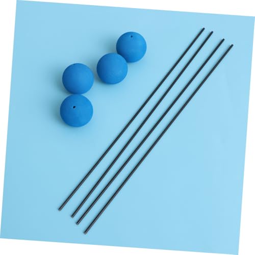 RC Helicopter Landing Training Kit - Carbon Fiber Rods - Sponge Balls for RC Helicopter Accessories