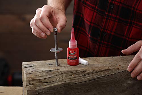 J-B Weld 27136 Perma-Lock High Strength Threadlocker - Red - 36 ml - color: Red, size: 36 ml