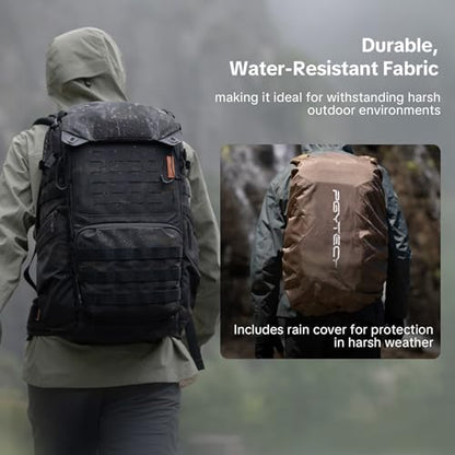 PGYTECH 25L Tactical Camera Backpack, OneMo TAC Camera Daypack Backpack - color: Wolf Brown, size: 25L
