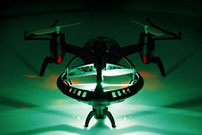 SYMA X51 Spaceship 2.4Ghz 4CH RC Quadcopter with Bonus Battery (Black)
