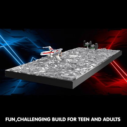 TG BLOCKS Star Trench 3D Wars Run Wall Art Craft Kit - style: Star Trench 3D Wars Run