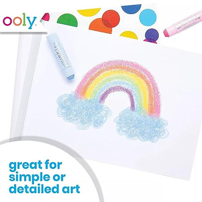 OOLY Chunkies Thick Paper Sketchbook Pad, 60 Pages, 12x9 in