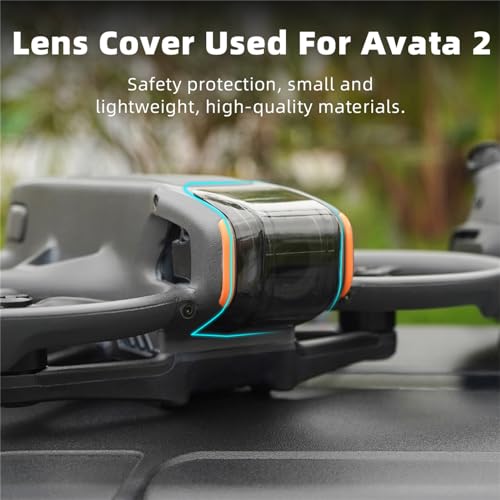 Avata 2 Gimbal Protector Cover Camera Lens Cap for DJI Avata 2 Drone, Lens Cover Dustproof Cap Avata 2 Drone Accessories