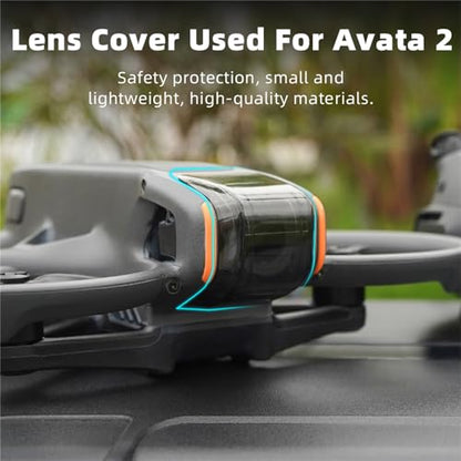 Avata 2 Gimbal Protector Cover Camera Lens Cap for DJI Avata 2 Drone, Lens Cover Dustproof Cap Avata 2 Drone Accessories