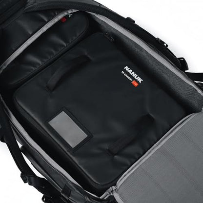 NANUK N-Cubik 17M Camera Bag Insert – Medium Water-Resistant Cube – Shockproof Protective Camera Insert for Backpack – Perfect for Tech Gear & Accessories (11.4” x 13.3” x 6.6”) - size: 17M Medium 11.4 x 13.3 x 6.6"