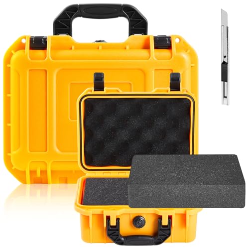 Relaxweex 16.3 x 12.4 x 6.5 Inch Hard Case, Grid Shell, Yellow - color: Yellow, size: 16.3 x 12.4 x 6.5 Inch, style: Grid Shell