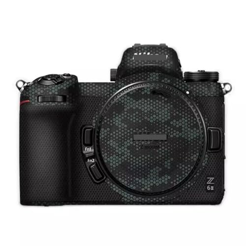 Anti-Scratch Camera Skin Wrap Z6 II Sticker Coat Vinly Protective Film Body Protector Decals Cover for for Nikon Z6II Z7II Z7 II (Mamba Green) - color: Mamba Green