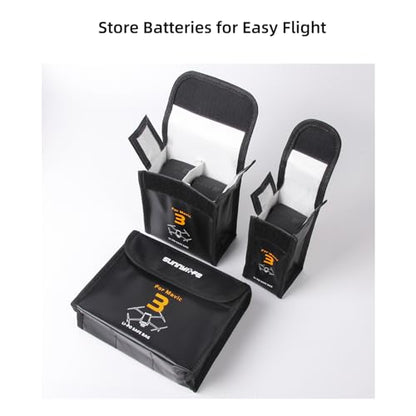 Lipo Safe Bag for DJI Mavic 3 Pro/Classic Battery (Small) - size: Small (for 1pcs battery)