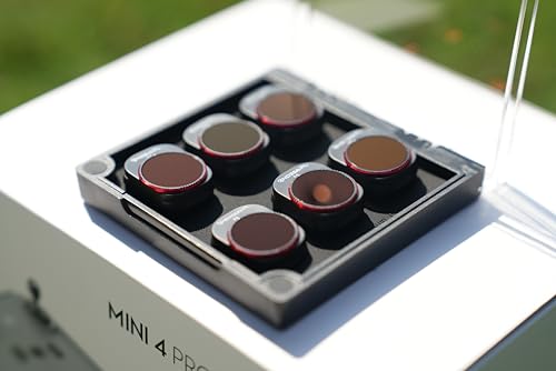 Freewell Bright Day-6Pack Hybrid ND/PL Filters Compatible with Mini 4 Pro - style: Bright Day Kit