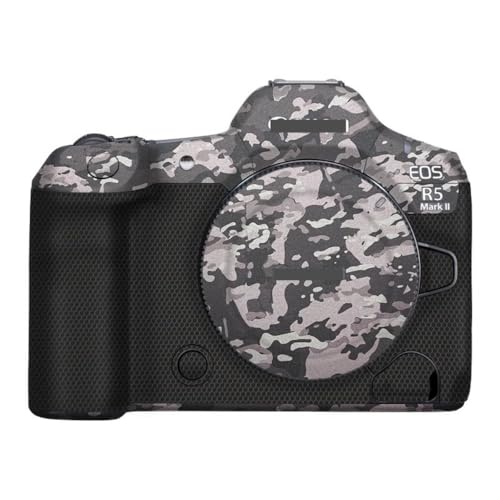 Camera Skin Wrap R5II Anti-Scratch Sticker Coat Vinly Protective Film Body Protector Decals Cover for Canon EOS R5 Mark II R5 II (Field Camouflage) - color: Field Camouflage
