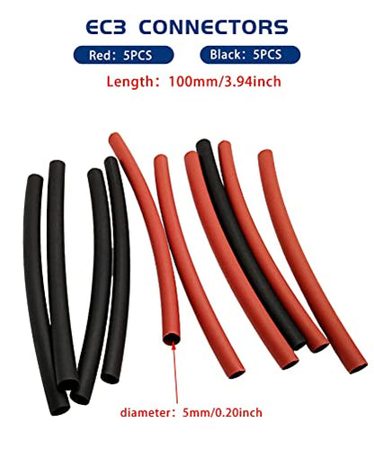 T-Plug XT60 EC3 Male and Female Adapter Connectors for RC ESC Battery