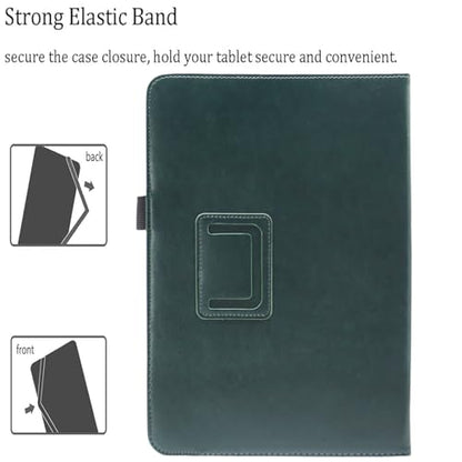 Universal 7 8 Inch Android Tablet Case Cover for All 7.0-8.5 Inch Tablet - color: Blackish Green