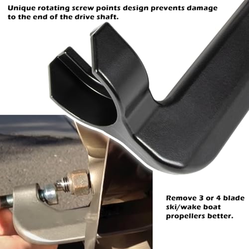 330S Propeller Puller C Clamp Puller Suitable for 1-1/4" Shaft for Ski & Wakeboard & Surf Propellers, Adjustable Range 4.33Inch to 5.51Inch