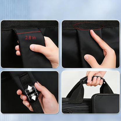 Artist Backpack for Sketching & Oil Painting, 26x18.5 Inch - color: Black
