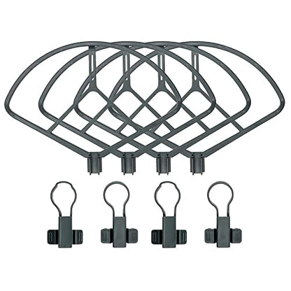 Ultimaxx Lightweight Quick Release Propeller Guards for DJI Mavic Pro Drone (Grey, 2X Pairs)