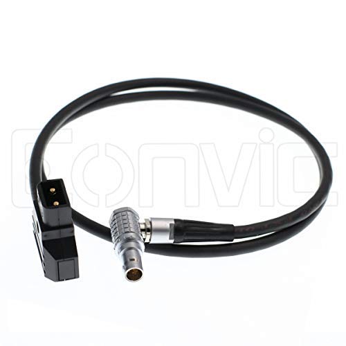 D-tap to Right Angle 7 Pin Power Cable for Tilta Nucleus M Motor - color: Right Angle 7pin-dtap, size: 80cm/31.5in