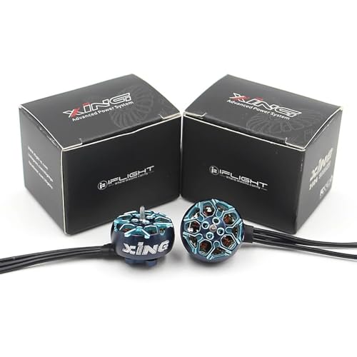 SPARKHOBBY XING2 1404 3800KV 4600KV Ultralight Brushless Motor 3~4S Lipo 1.5mm Shaft Suitable for 3~4inch Propeller Toothpick Drone (1PC 1404 3800KV) - style: 1PC 1404 3800KV